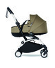 Babyzen YOYO2 Stroller White Frame with Toffee Bassinet image number 3